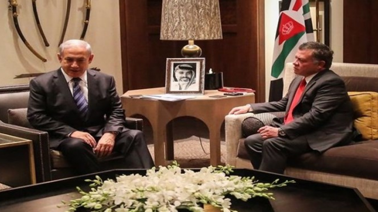 نتانیاهو احداث خط ریلی حیفا-اردن و عربستان را با عبدالله دوم بررسی کرد