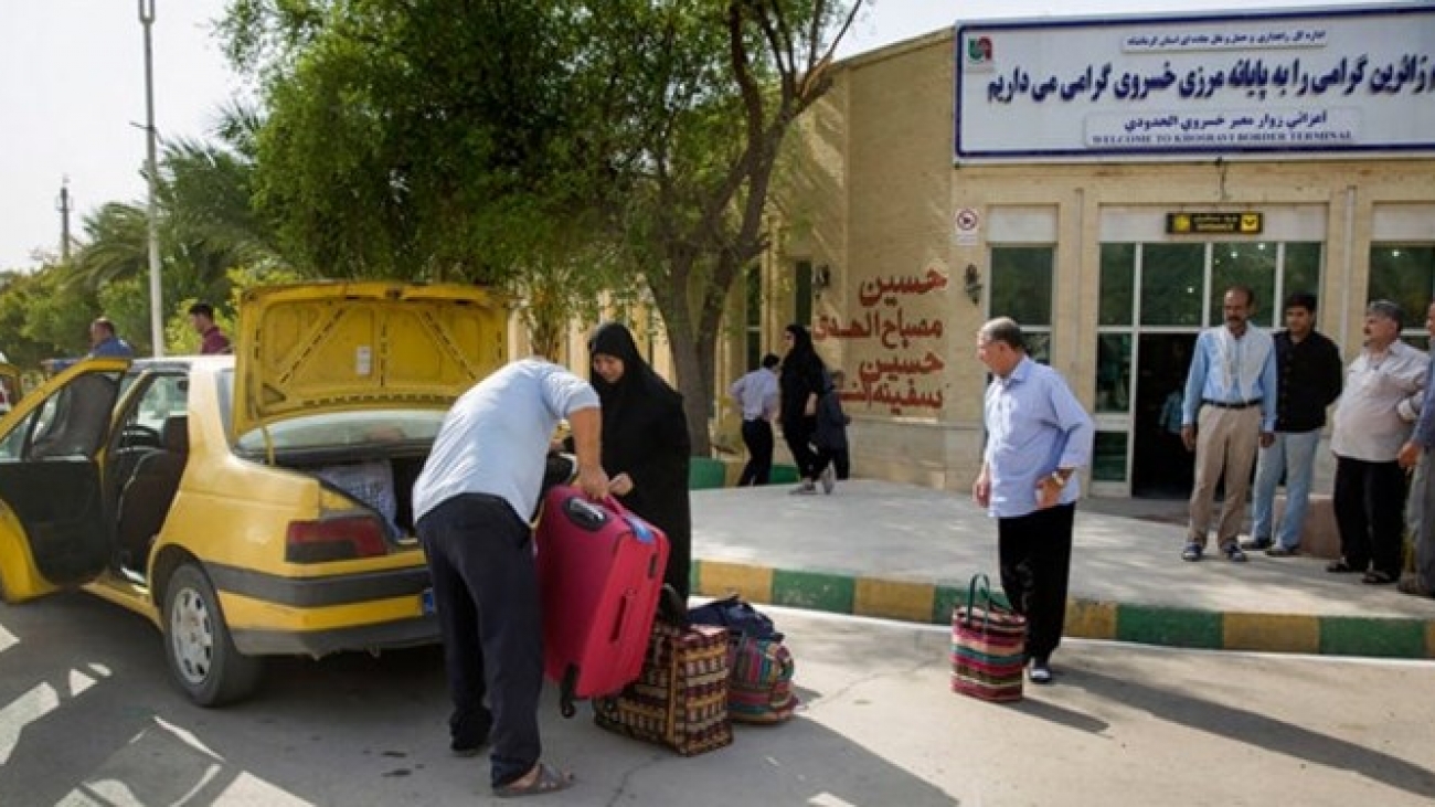 تجارت چمدانی مسافران عراقی در مرزهای خسروی و پرویزخان رونق گرفت